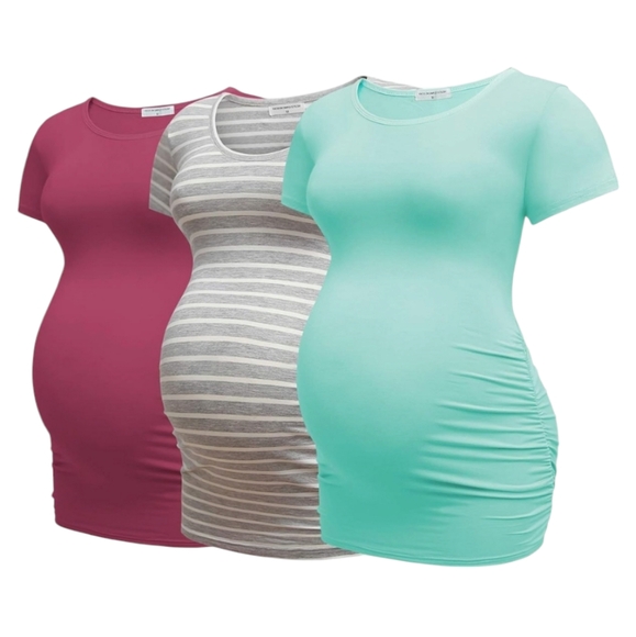 Bearsland Maternity 3 Shirt Bundle - Picture 2 of 5